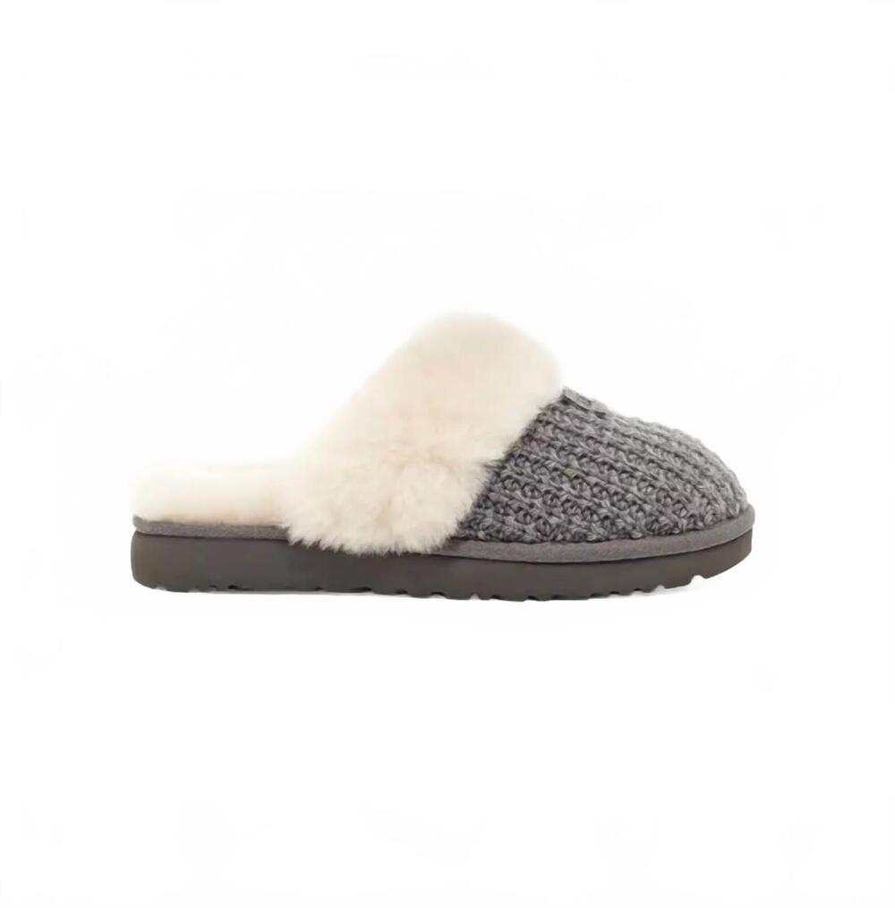 NEW UGG women's cozy slipper in charcoal